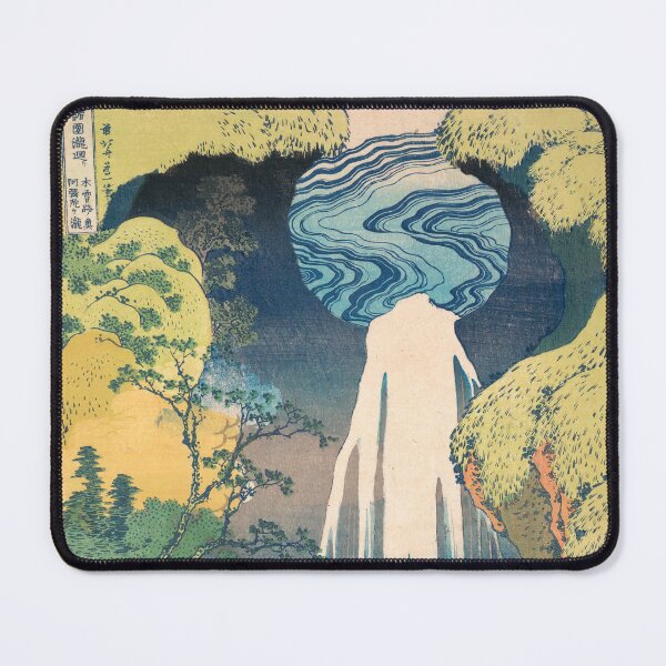 Item preview, The Amida Falls in the Far Reaches of the Kisokaido Road designed and sold by Craphe.