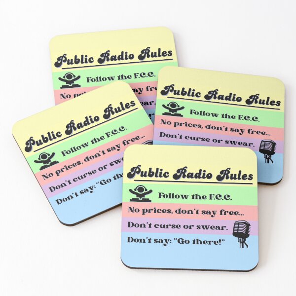 Item preview, Public Radio Rules designed and sold by Sparkleweather.