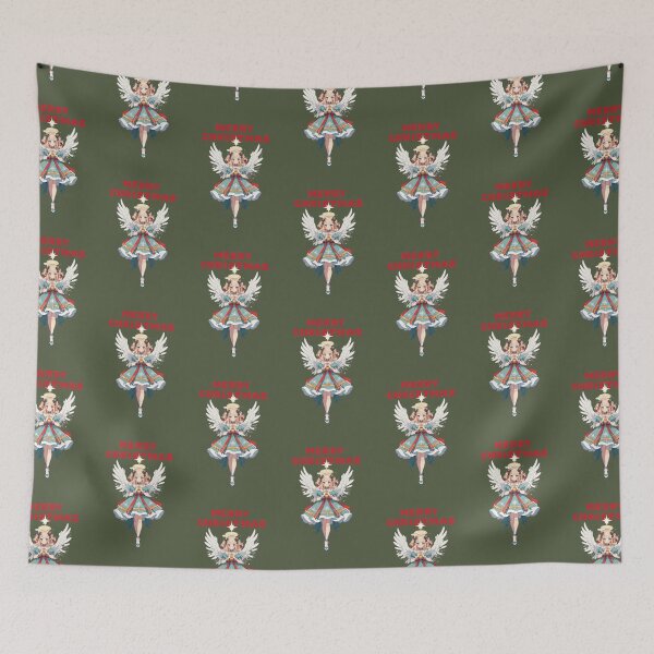 Item preview, Merry Christmas angel designed and sold by La Loca.