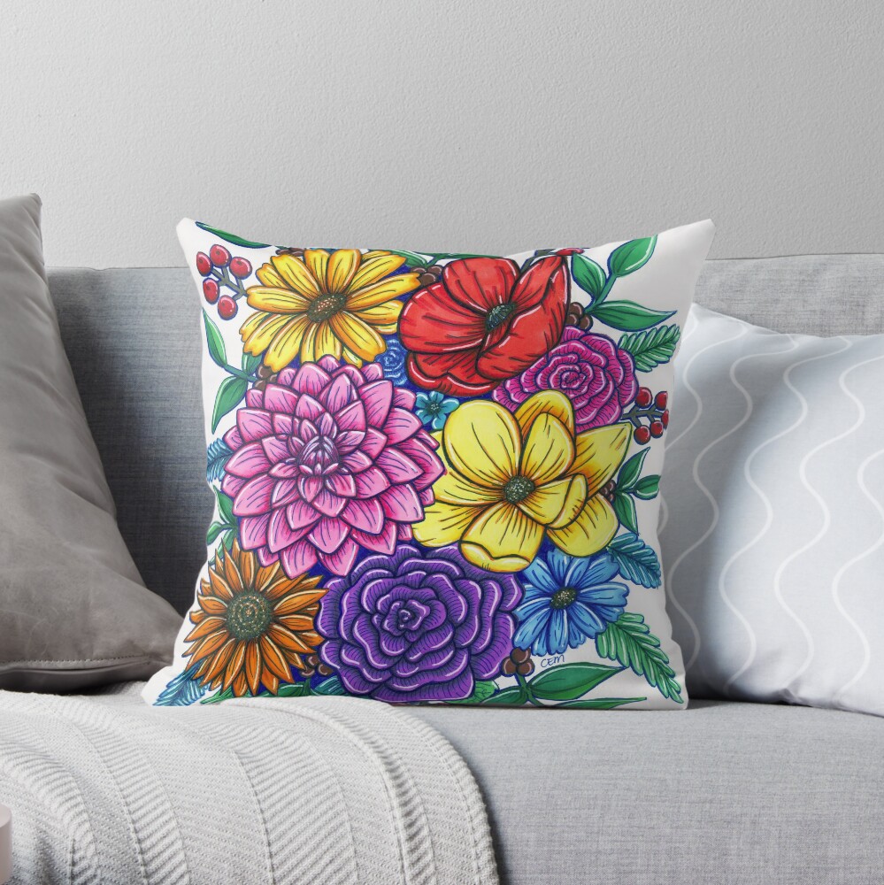 Item preview, Throw Pillow designed and sold by ChrissieMurphyD.