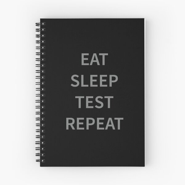 Item preview, Eat Sleep Test Repeat designed and sold by Slassyat.