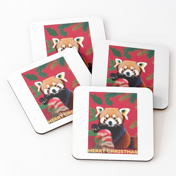 Item preview, Red panda Merry Christmas memes  designed and sold by ShopTwentyFour.