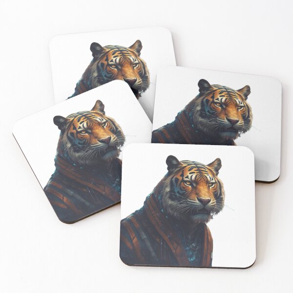 Item preview, Cyber Tiger Monk: Serenity in the Digital Wild designed and sold by C-Collectible.