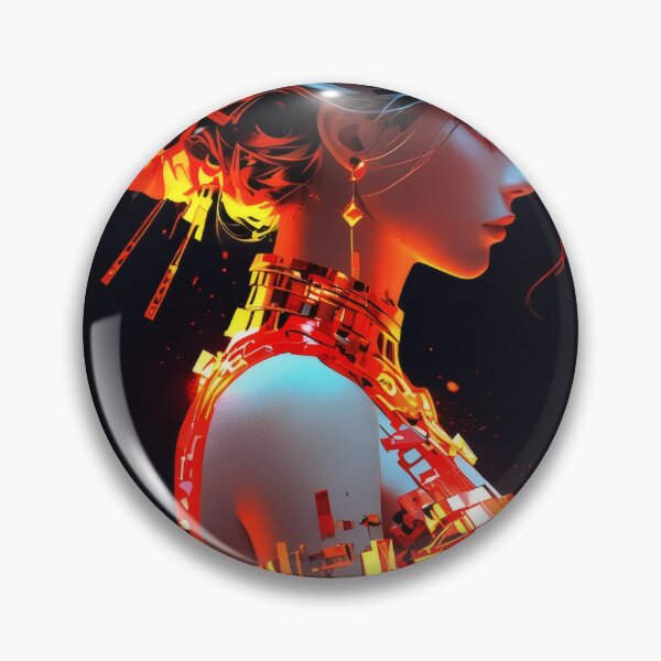 Item preview,  The Radiant Guardian: A Vision of Futuristic Elegance designed and sold by Ahlaena.