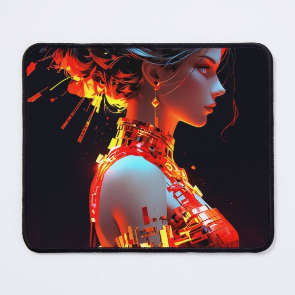 Item preview,  The Radiant Guardian: A Vision of Futuristic Elegance designed and sold by Ahlaena.