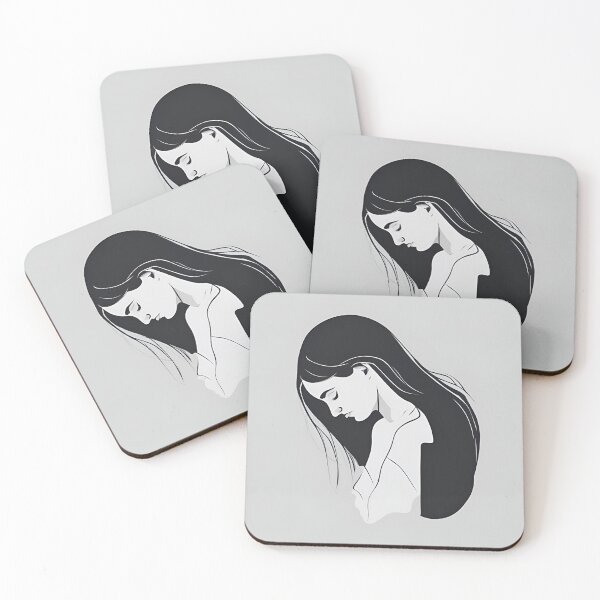 Item preview, Silent Struggles: Sad Girl  designed and sold by hideecreates.