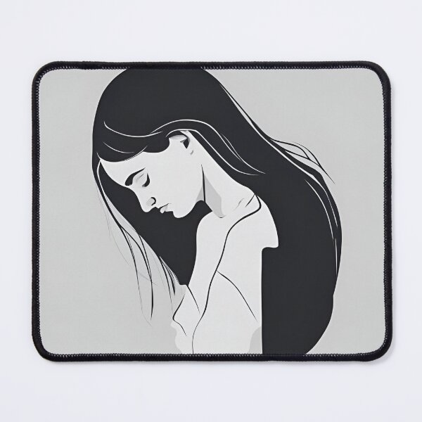 Item preview, Silent Struggles: Sad Girl designed and sold by hideecreates.