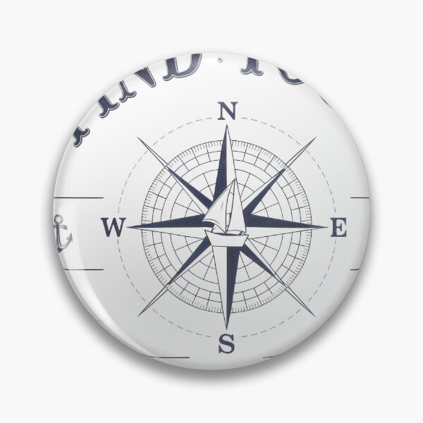 Item preview, Find Your True North Compass Nautical Design designed and sold by Pastel-Pulse.