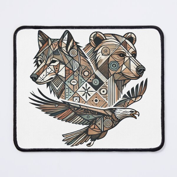 Item preview, Geometric Wildlife Fusion designed and sold by Lutrex.