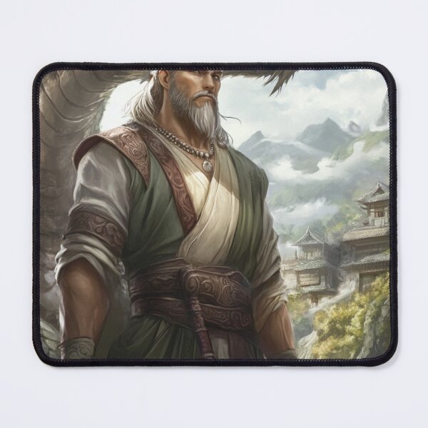 Item preview, Guardian of the Ancient Peaks: The Dragon's Chosen Protector designed and sold by exitbird.