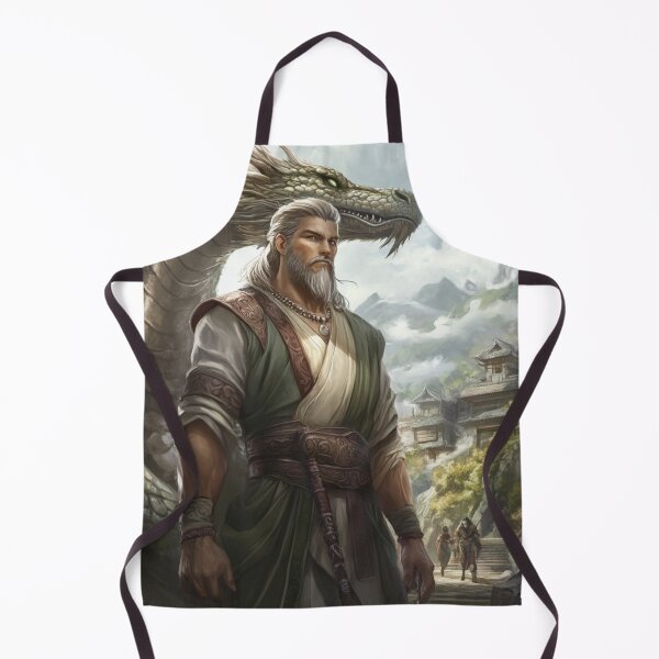 Item preview, Guardian of the Ancient Peaks: The Dragon's Chosen Protector designed and sold by exitbird.
