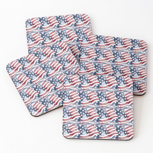 Item preview, American flag background designed and sold by paratynka.