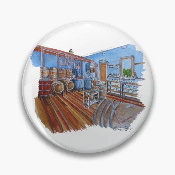 Item preview, Tydvill Hotel Broken Hill Gin Distillery designed and sold by CindyJeffrey Art.