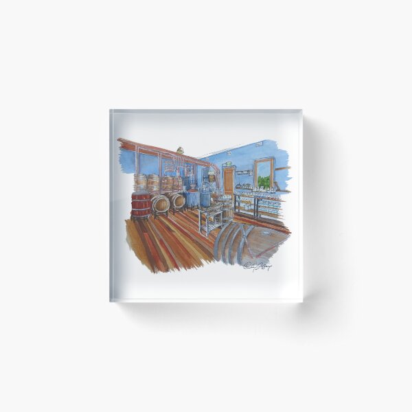 Item preview, Tydvill Hotel Broken Hill Gin Distillery designed and sold by CindyJeffrey Art.