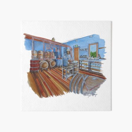 Item preview, Tydvill Hotel Broken Hill Gin Distillery designed and sold by CindyJeffrey Art.