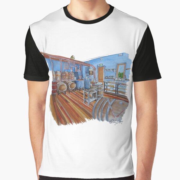 Item preview, Tydvill Hotel Broken Hill Gin Distillery designed and sold by CindyJeffrey Art.