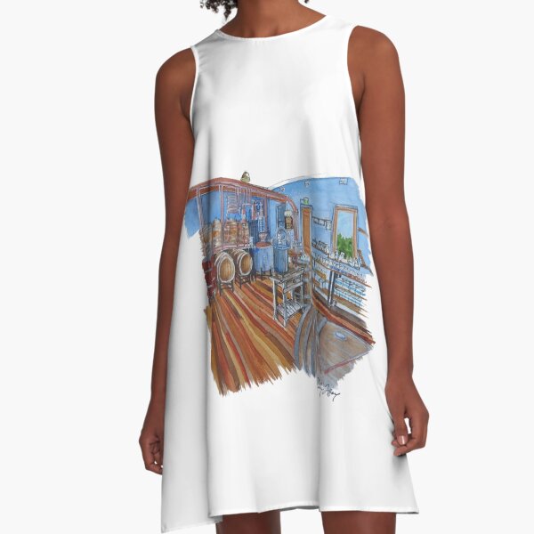 Item preview, Tydvill Hotel Broken Hill Gin Distillery designed and sold by CindyJeffrey Art.