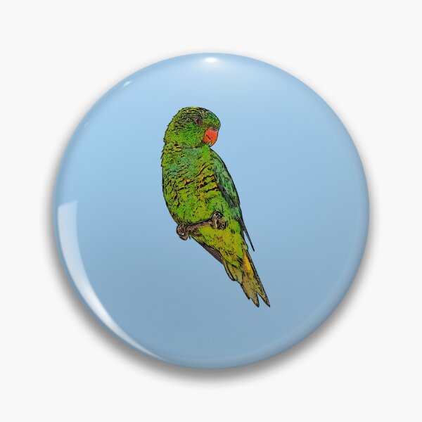 Item preview, Scaly-breasted Lorikeet Black Alternate Design  designed and sold by designsasstultd.