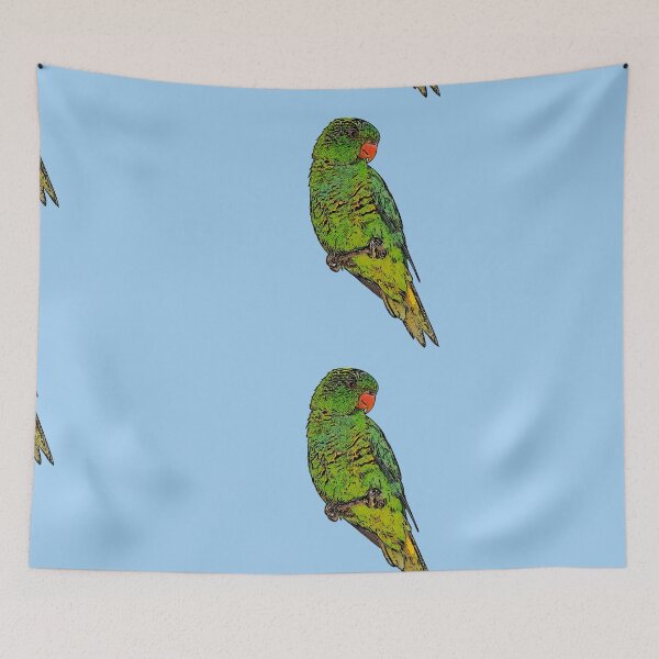 Item preview, Scaly-breasted Lorikeet Black Alternate Design  designed and sold by designsasstultd.
