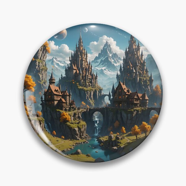 Item preview, Futuristic landscape designed and sold by Marcu Ioachim.