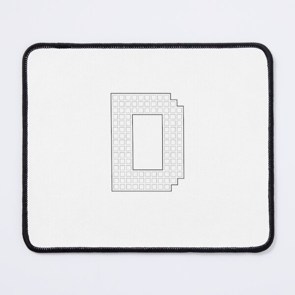 Item preview, Uppercase D -  White Pixel Block Character designed and sold by PixelGlyphs.