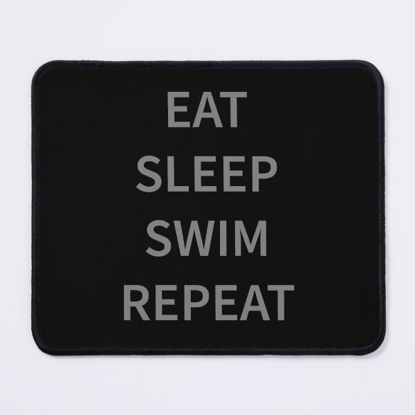 Item preview, Eat Sleep Swim Repeat designed and sold by Slassyat.