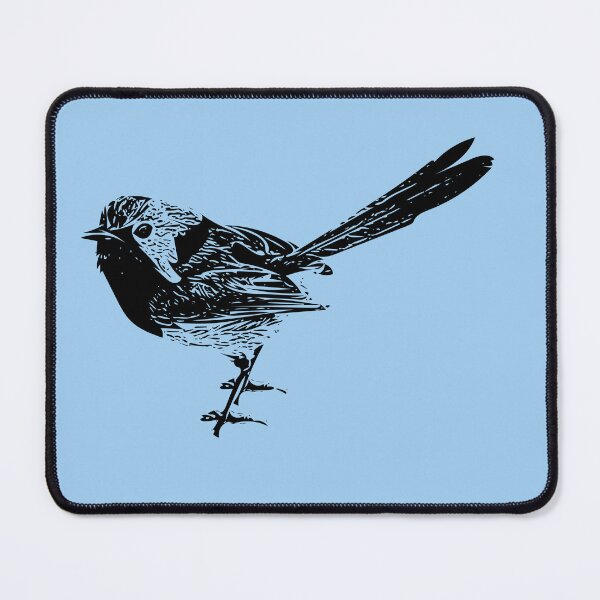 Item preview, Variegated Fairywren Black Design designed and sold by designsasstultd.