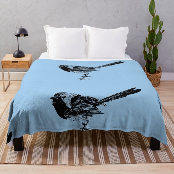 Item preview, Variegated Fairywren Black Design designed and sold by designsasstultd.