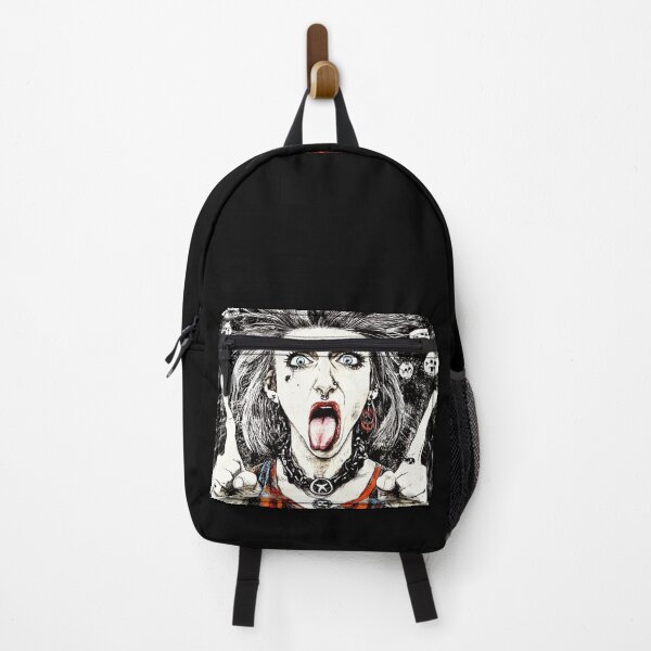 Item preview, Punk Girl Female, Punk Rocker design designed and sold by Shoot-The-Moon.