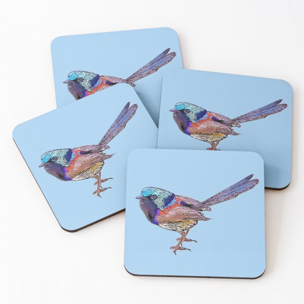 Item preview, Variegated Fairywren Black Alternate Design  designed and sold by designsasstultd.