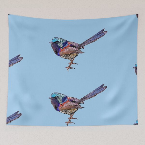 Item preview, Variegated Fairywren Black Alternate Design  designed and sold by designsasstultd.