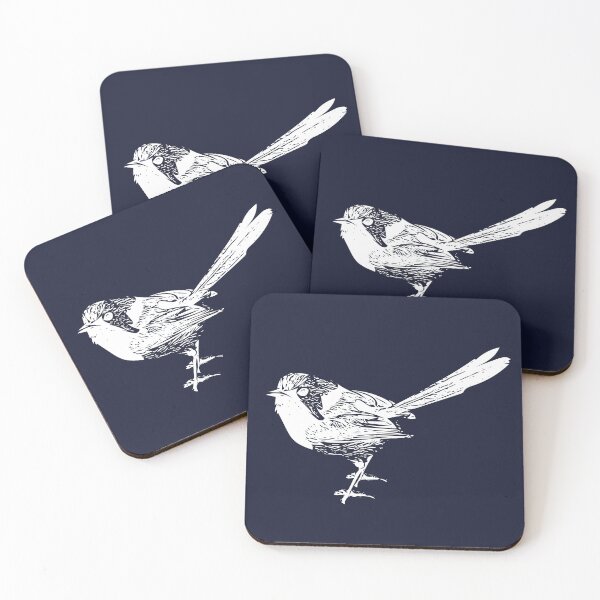 Item preview, Variegated Fairywren White Design  designed and sold by designsasstultd.