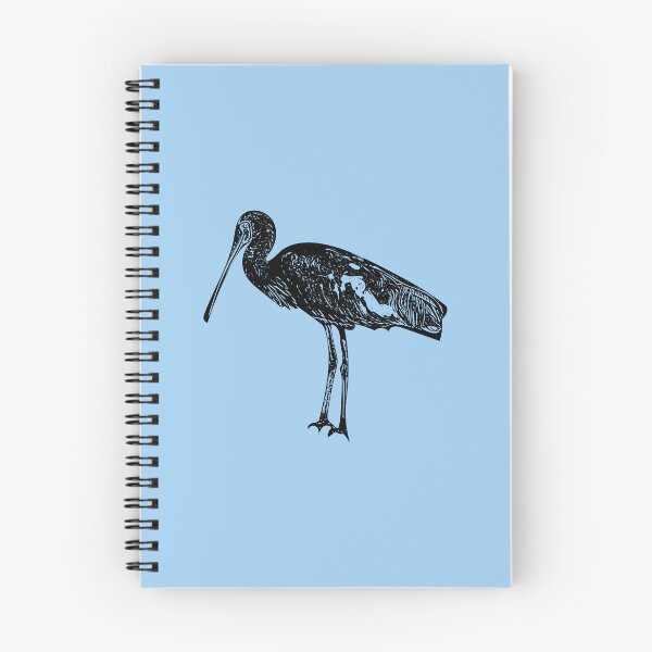 Item preview, Yellow-billed Spoonbill Black Design  designed and sold by designsasstultd.