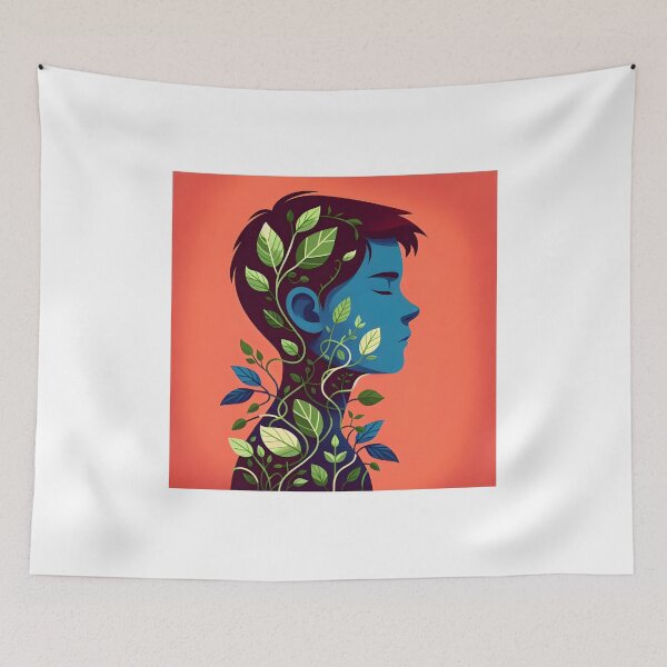 Item preview, I am growing up with my mind and my soul designed and sold by vectorillus.