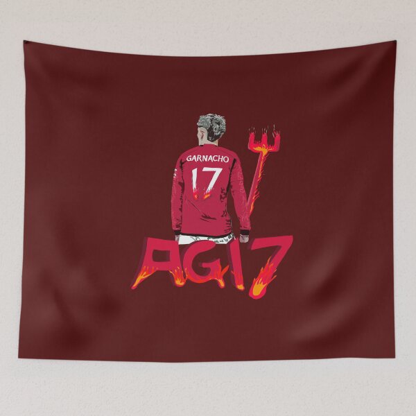 Item preview, AG17 Garnacho On Fire designed and sold by Artbysaeme.