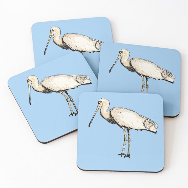 Item preview, Yellow-billed Spoonbill Black Alternate Design  designed and sold by designsasstultd.
