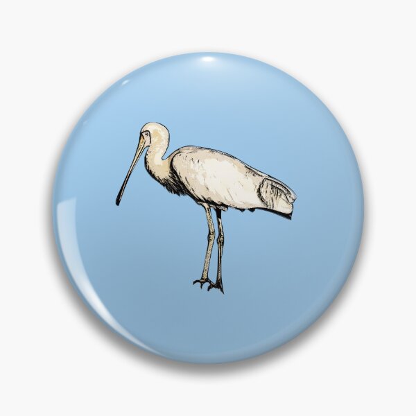 Item preview, Yellow-billed Spoonbill Black Alternate Design  designed and sold by designsasstultd.