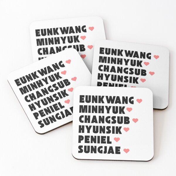 Item preview, BTOB with Member Names Kpop Group Design  designed and sold by AJUNICE STUDIO.