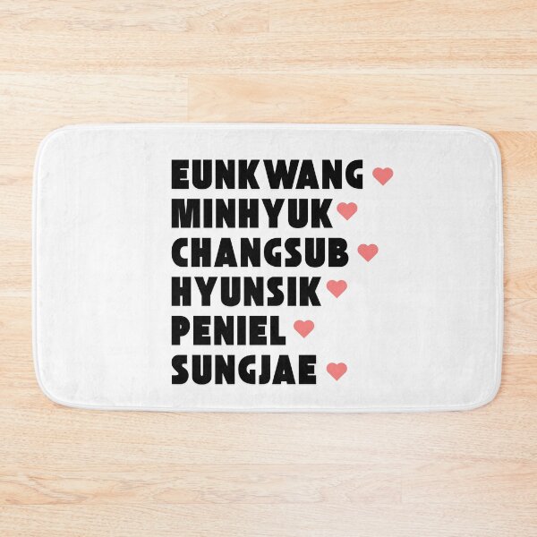 Item preview, BTOB with Member Names Kpop Group Design  designed and sold by AJUNICE STUDIO.