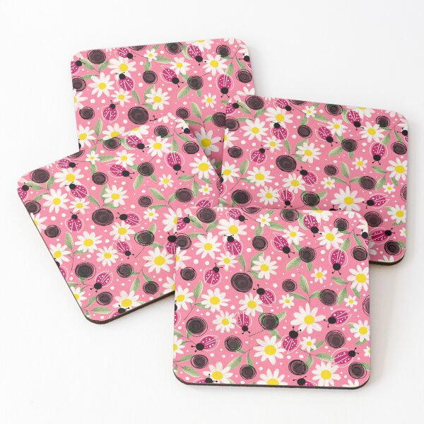 Item preview, Daisies & Ladybirds designed and sold by FeralLaFemme.