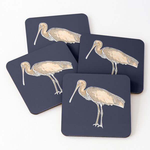 Item preview, Yellow-billed Spoonbill White Alternate Design  designed and sold by designsasstultd.