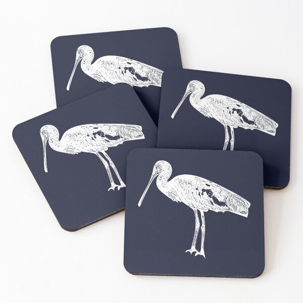 Item preview, Yellow-billed Spoonbill White Design  designed and sold by designsasstultd.