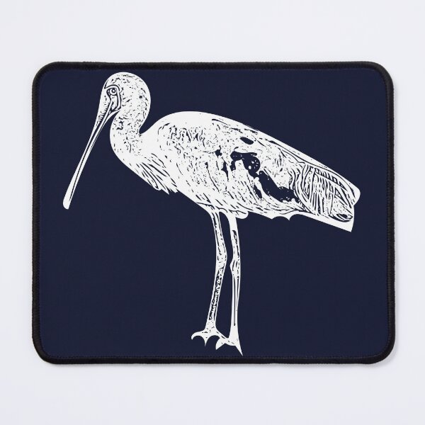 Item preview, Yellow-billed Spoonbill White Design  designed and sold by designsasstultd.