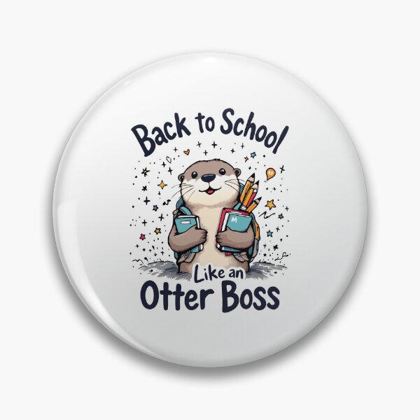 Item preview, Back to School Like an Otter Boss designed and sold by NewArtWave.