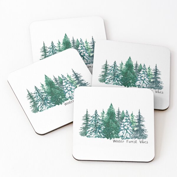 Item preview, Daytime Winter Forest Vibes  designed and sold by Heatherf-NNB.