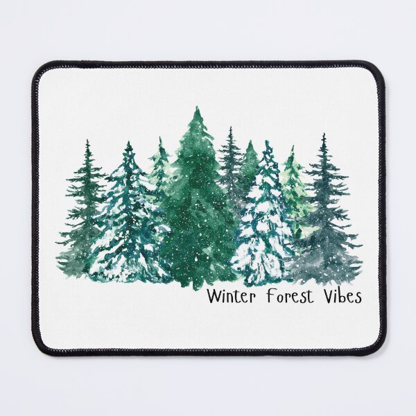 Item preview, Daytime Winter Forest Vibes designed and sold by Heatherf-NNB.