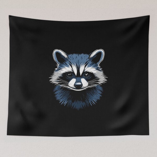 Item preview, Raccoon drawing designed and sold by aipolohu.