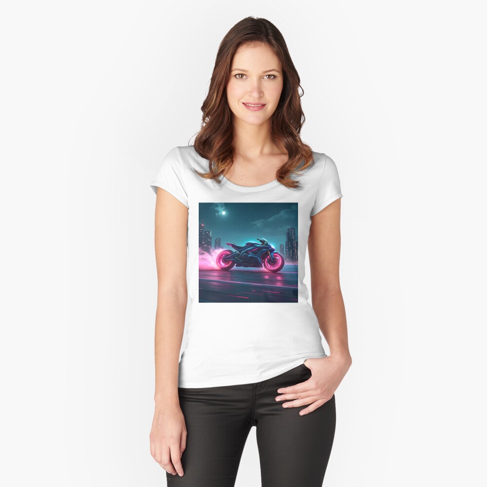 Item preview, Fitted Scoop T-Shirt designed and sold by starchim01.