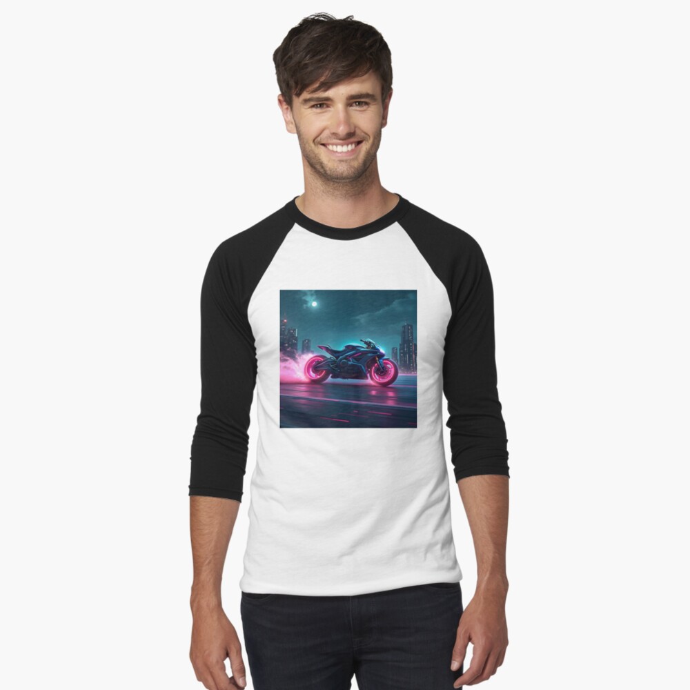 Item preview, Baseball ¾ Sleeve T-Shirt designed and sold by starchim01.