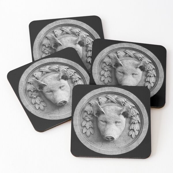 Item preview, Pig - Farm Exhibition Sculpture Medallion designed and sold by softbluehum.